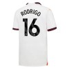 Maglia ufficiale Manchester City Rodrigo 16 Trasferta 2023-24 per Bambino